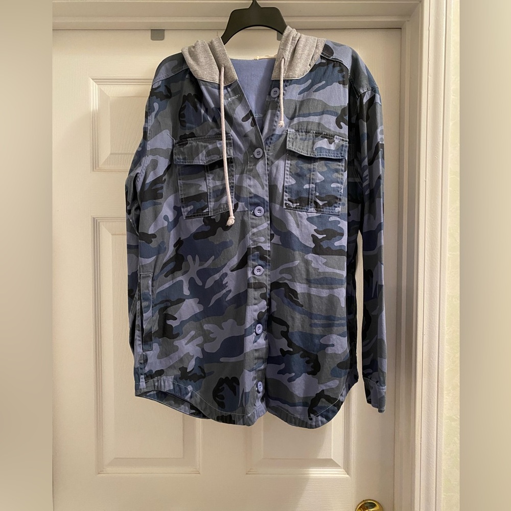 Indigo Thread Co. Camouflage Jacket